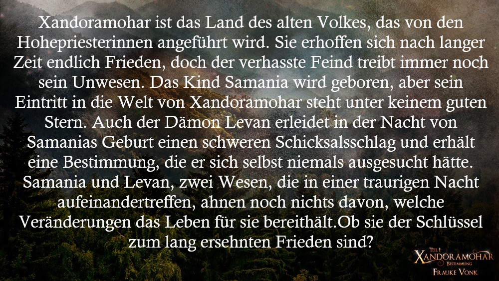 Klappentext Xandoramohar Teil I - Schnipselbild